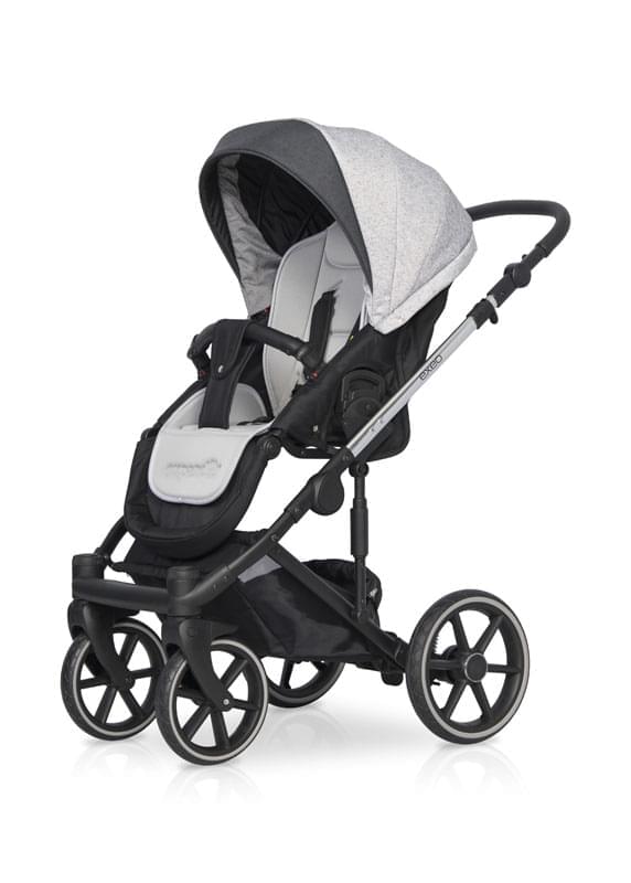 Коляска 2 в 1 Expander Exeo 01 Silver светло-серый