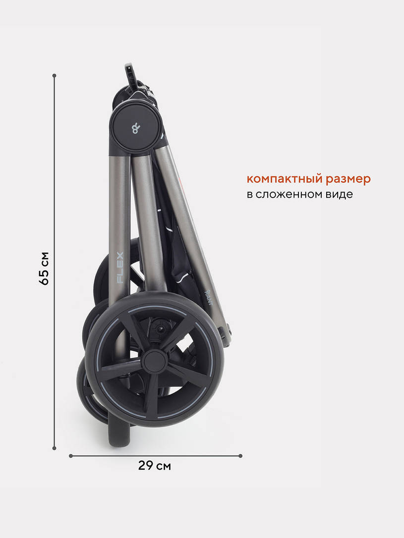 Коляска прогулочная Rant Flex Pro 2023 RA099 Black