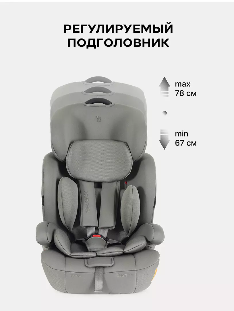Автокресло Rant Basic Spark Next Isofix группа 1/2/3 (9-36 кг) Olive