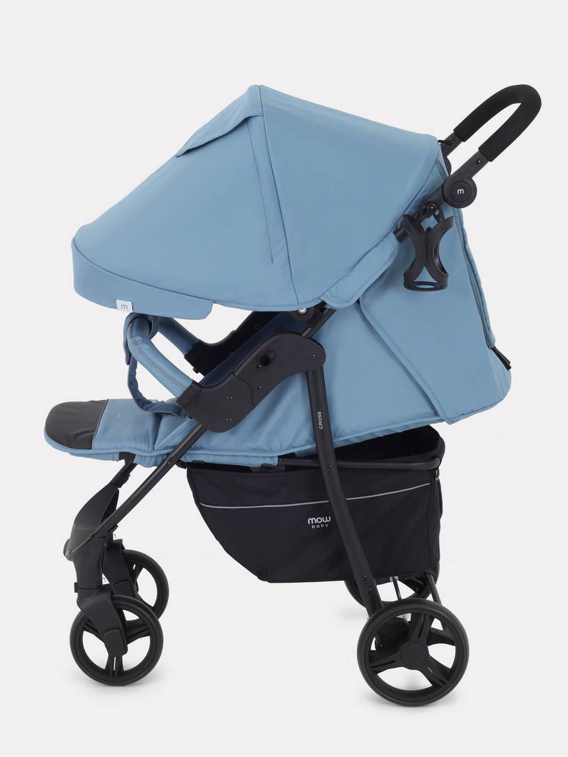 Коляска прогулочная Mowbaby Cross 2024 blue