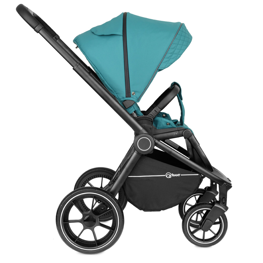 Коляска 2 в 1 Rant Senso Deep Malachite бирюзовый