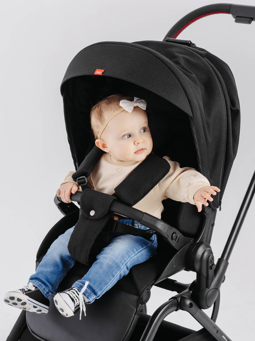 Коляска прогулочная Mowbaby Mio Black