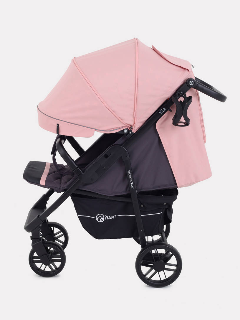 Коляска прогулочная Rant Vega Star Cloud Pink. Цвет: Розовый