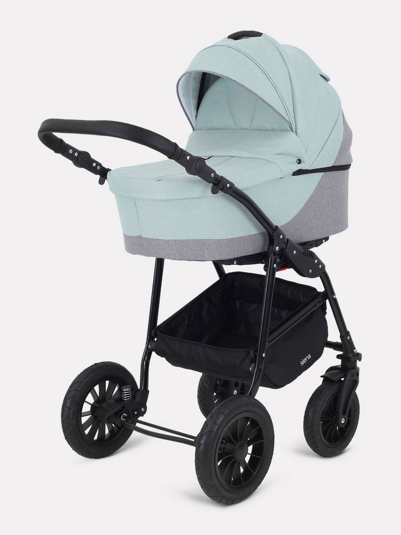 Коляска Rant Siena 2024 10 серый-ментоловый