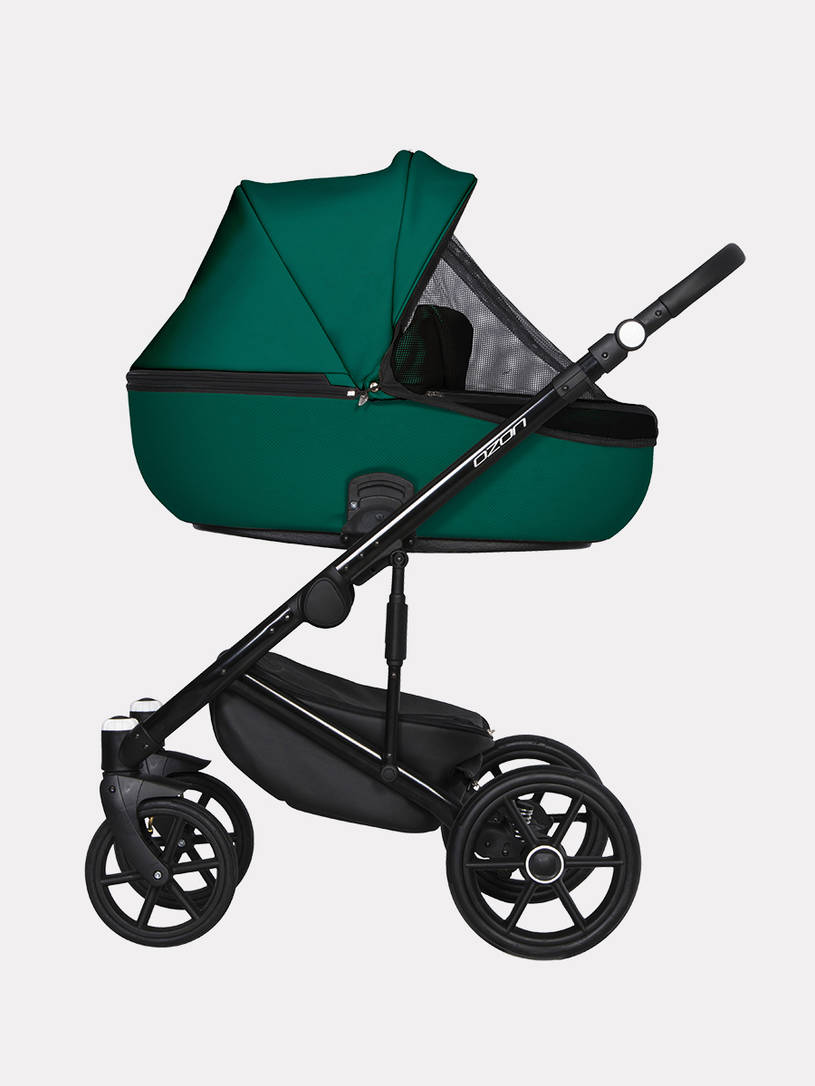 Коляска 2 в 1 Riko Basic Ozon Ecco 22 изумрудный