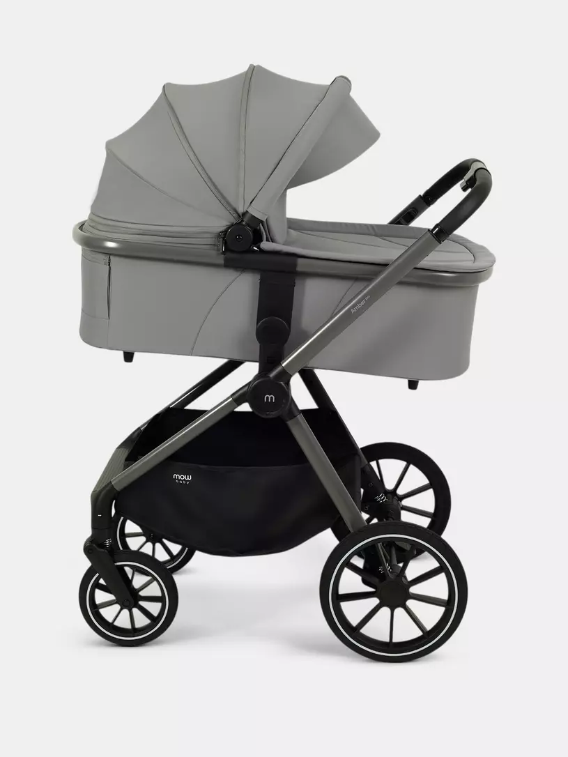 Коляска 3 в 1 Mowbaby Amber PRO Grey