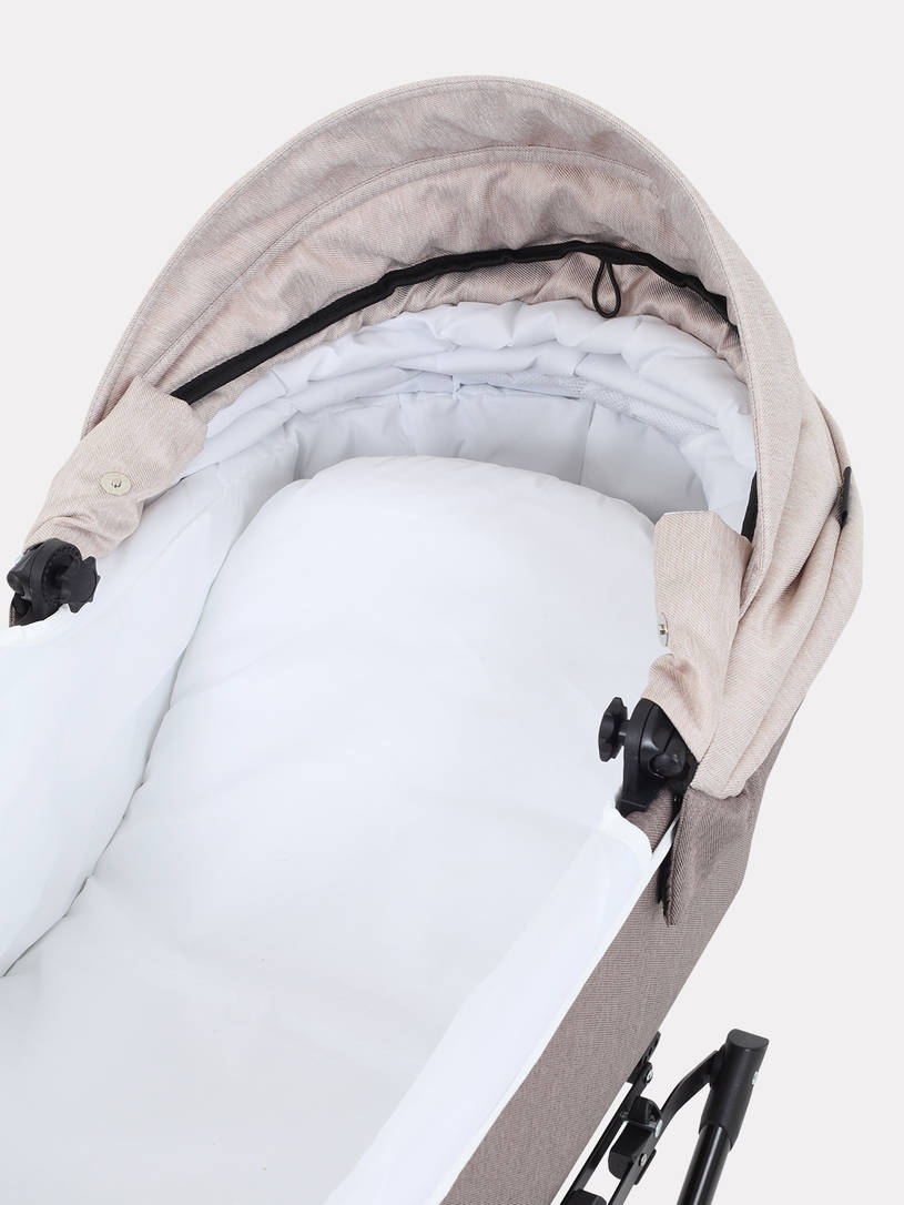 Коляска 2 в 1 Rant Dream Classic 2024 09 коричневый-бежевый