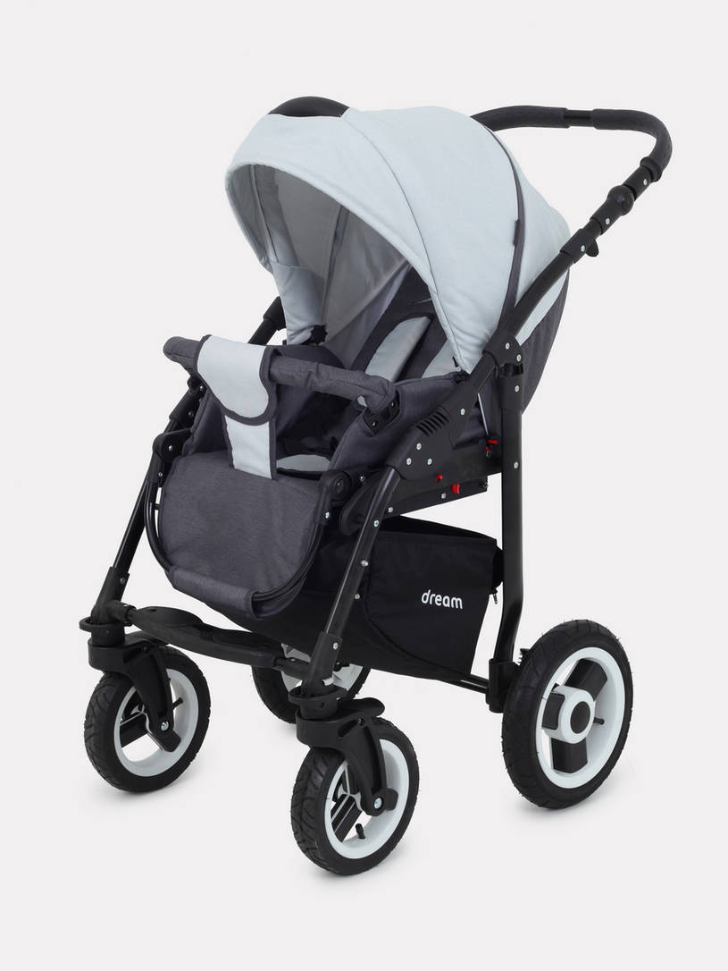 Коляска 2 в 1 Rant Dream 01 белый