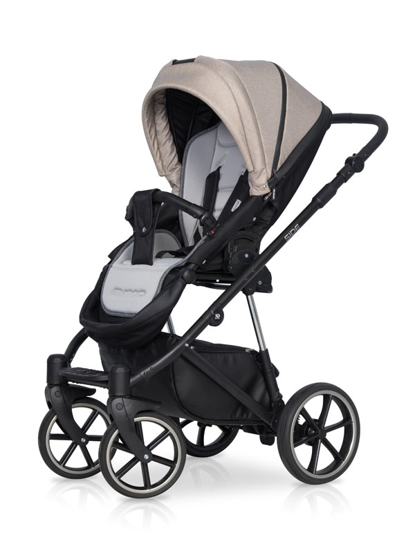 Коляска 2 в 1 Riko Side 04 Nugat бежевый