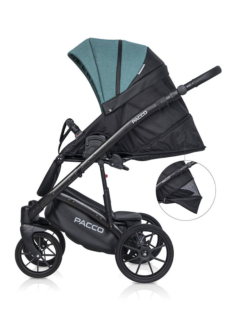 Коляска 2 в 1 RIKO BASIC PACCO 03 Lagoon