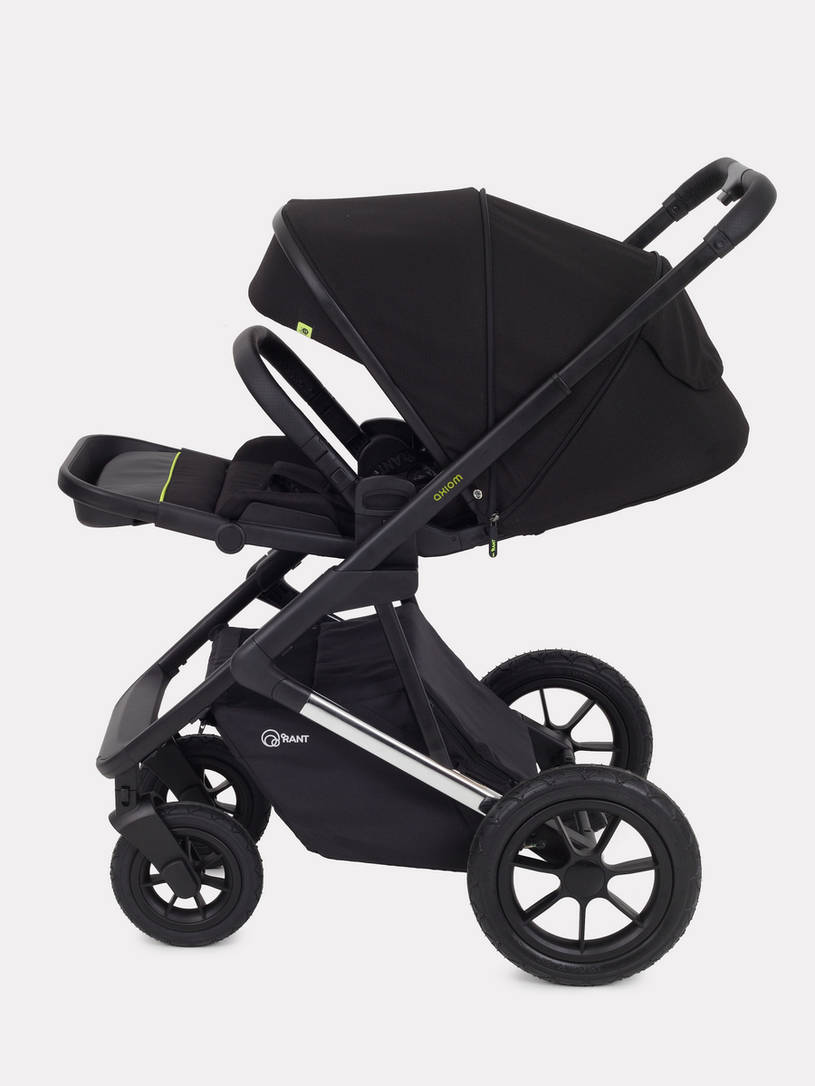 Коляска 2 в 1 Rant Axiom Black
