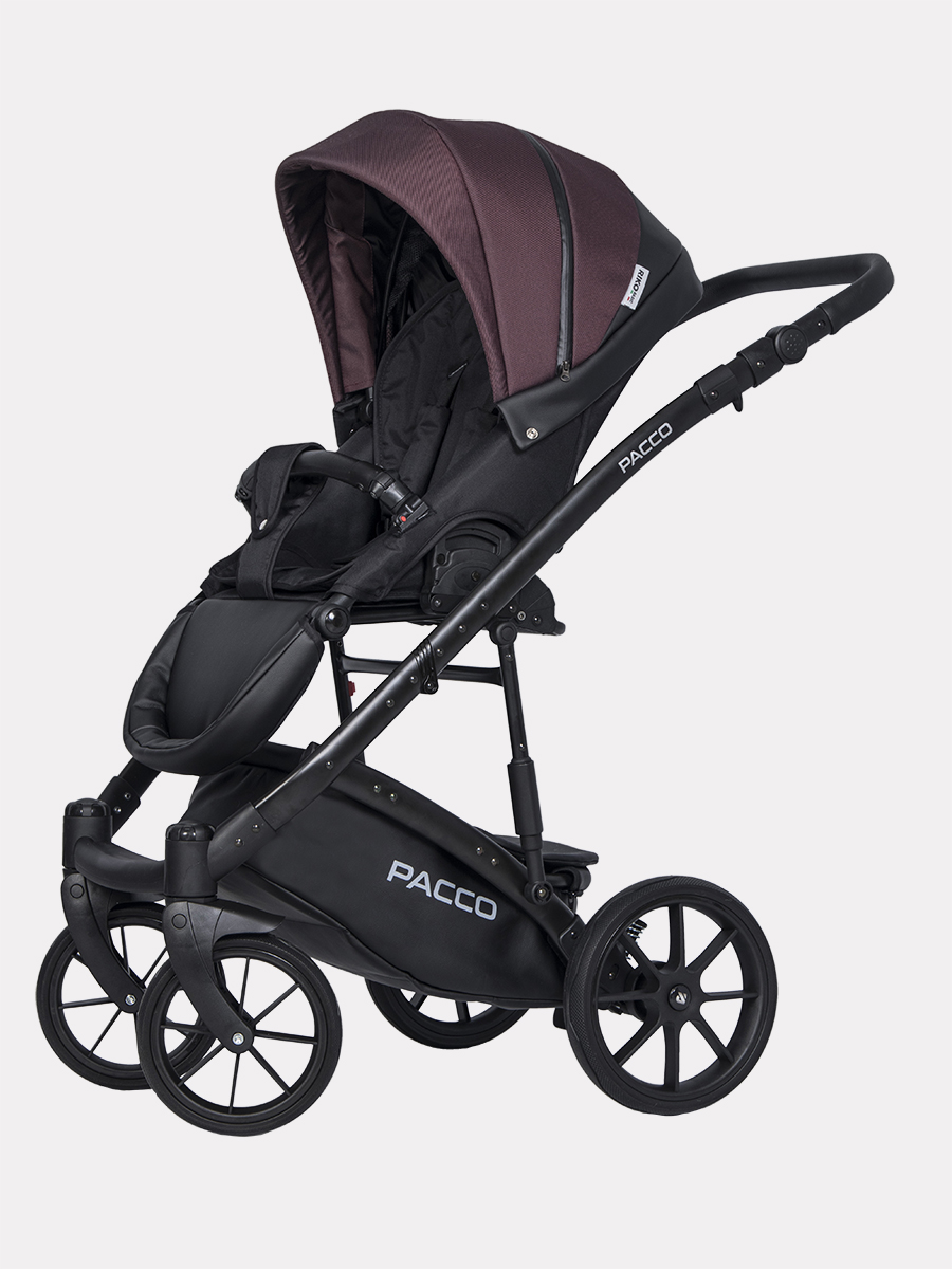 Коляска 3 в 1 RIKO BASIC PACCO 01 Plum