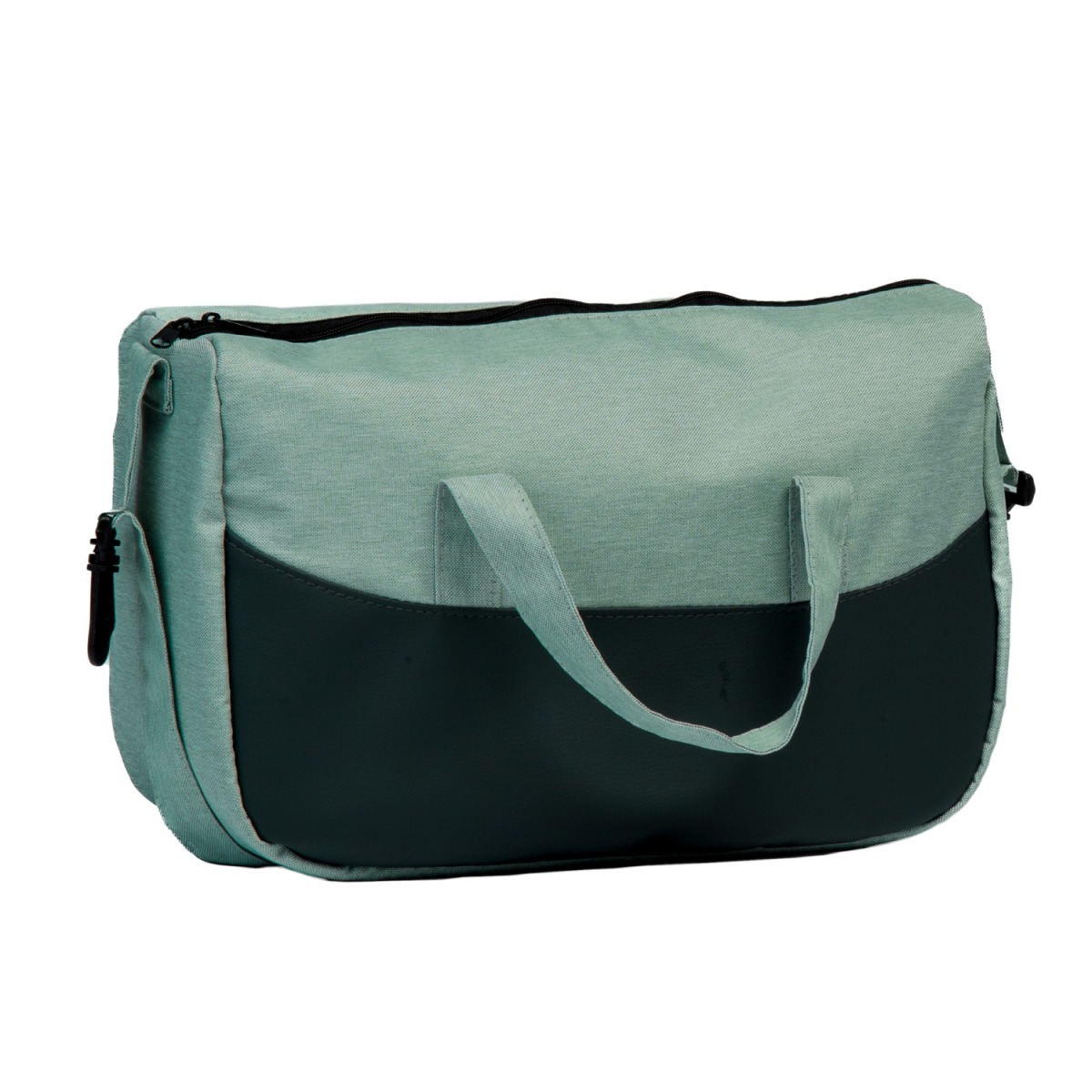 Коляска 2 в 1 Indigo Impulse Eco, Ie 07 (Серый + Шалфей)