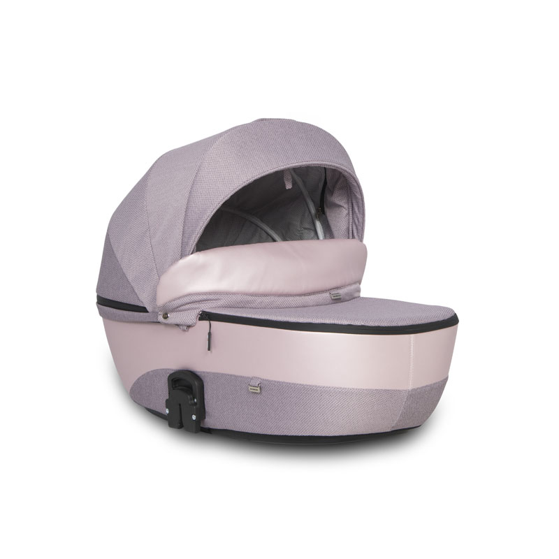 Коляска 3 в 1 Riko Nano Pro 03 Pearl Pink светло-розовый