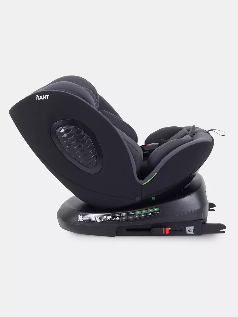 Автокресло Rant Helix isofix группа 0/1/2/3 (40-150 см; 0-36 кг), Grey