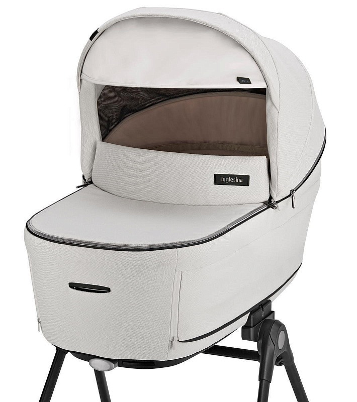 Коляска 2 в 1 Inglesina Aptica New 2025, Opal Ivory (Светло-серый)