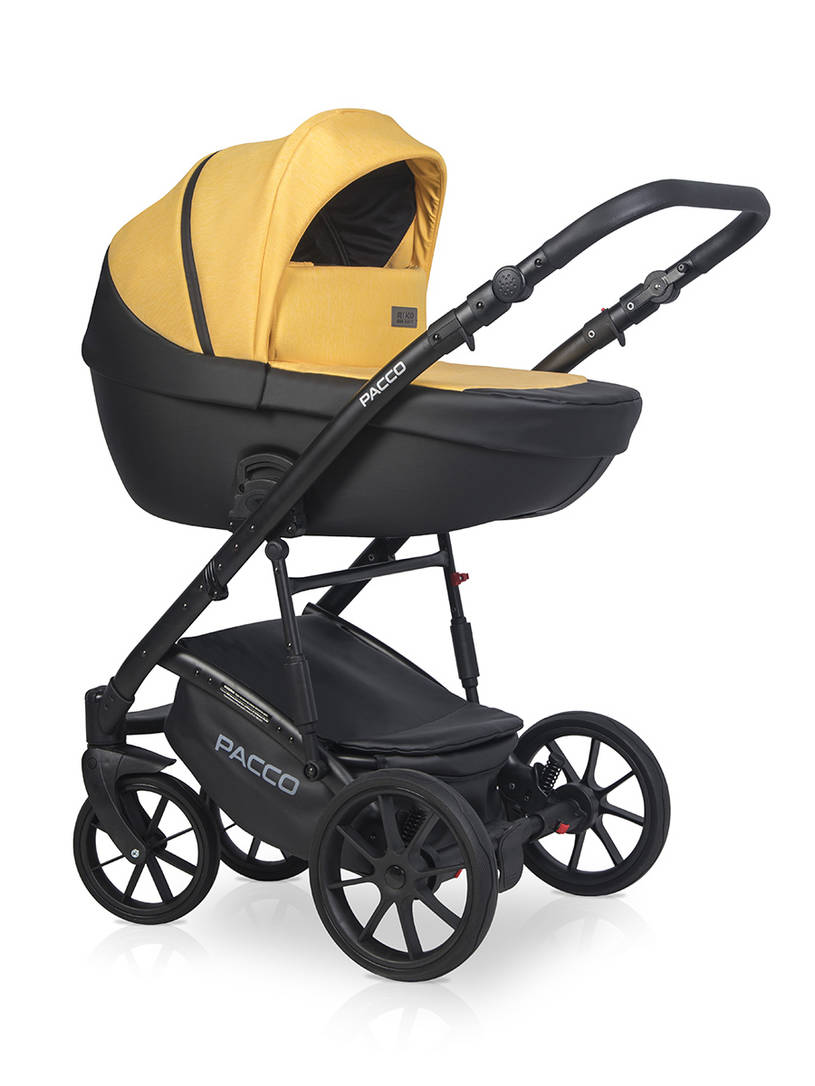 Коляска 2 в 1 RIKO BASIC PACCO 08 YELLOW