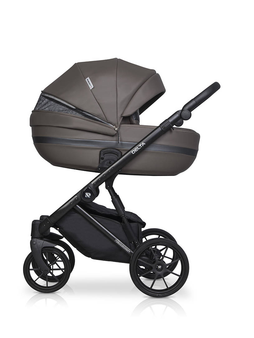 Коляска 2 в 1 RIKO BASIC DELTA ECCO 12 Mokka
