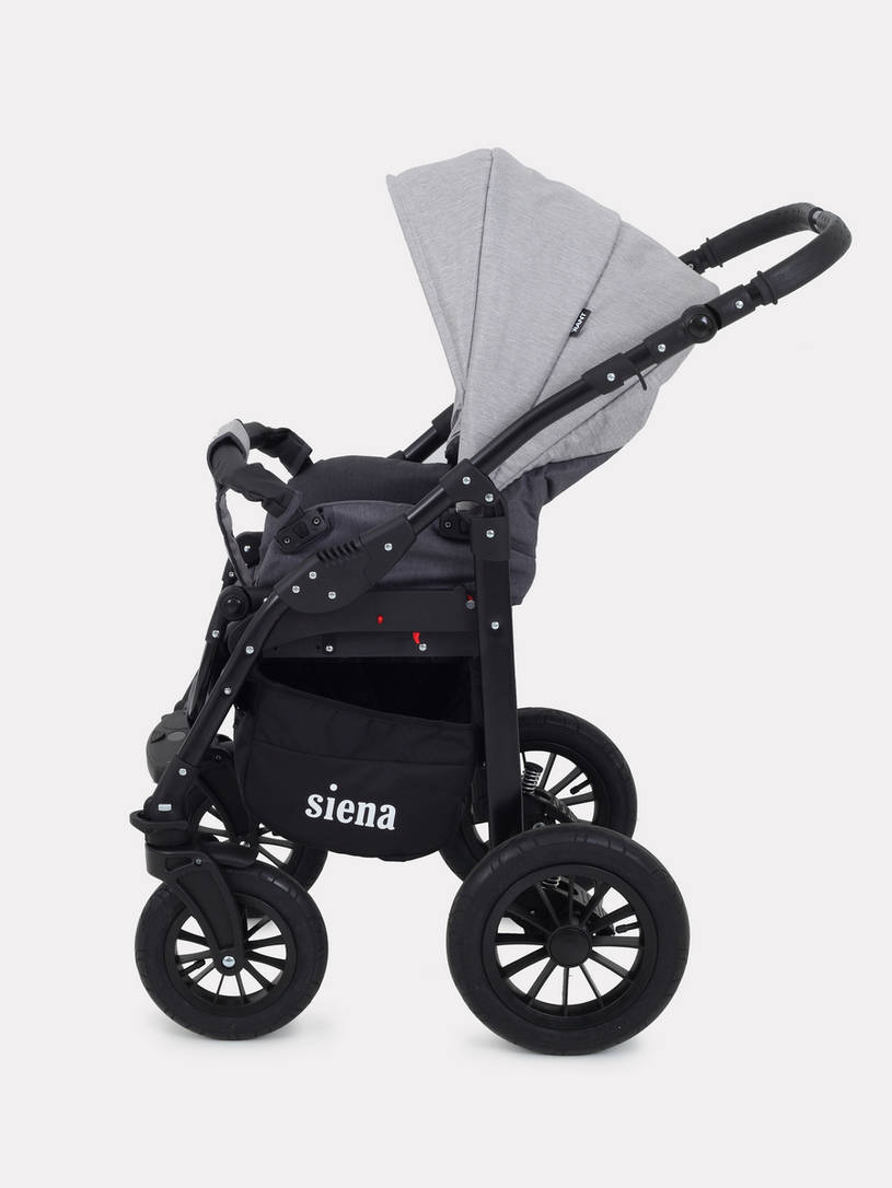 Коляска 2 в 1 Rant Siena 04 графит-серый