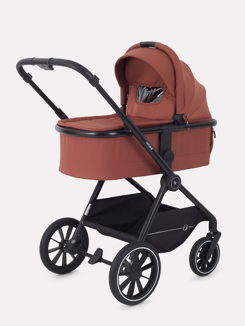 Коляска 2 в 1 Rant Moss Maroon brown