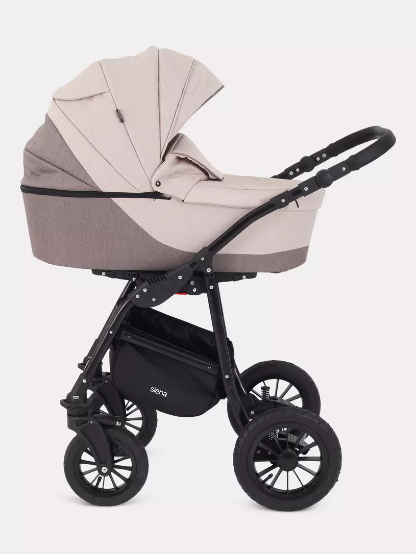 Коляска 3 в 1 Rant Siena 2024 09 коричневый-бежевый