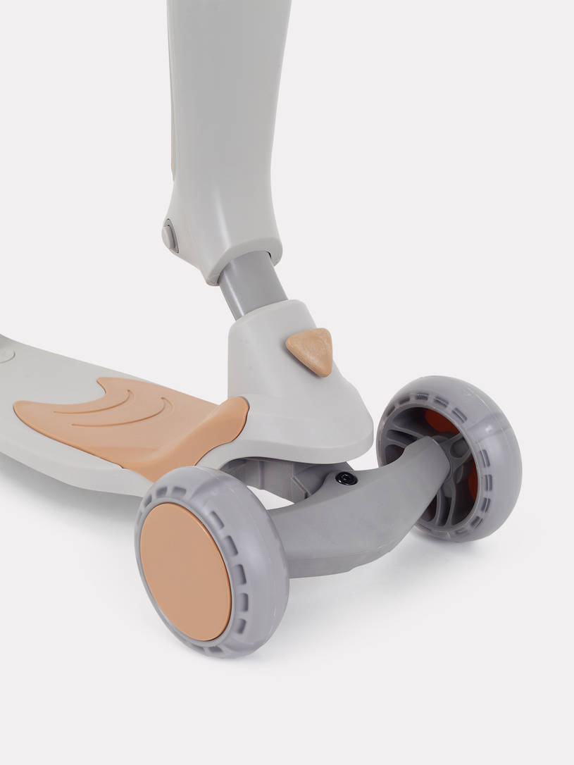 Cамокат 3-х колесный Rant Rider beige