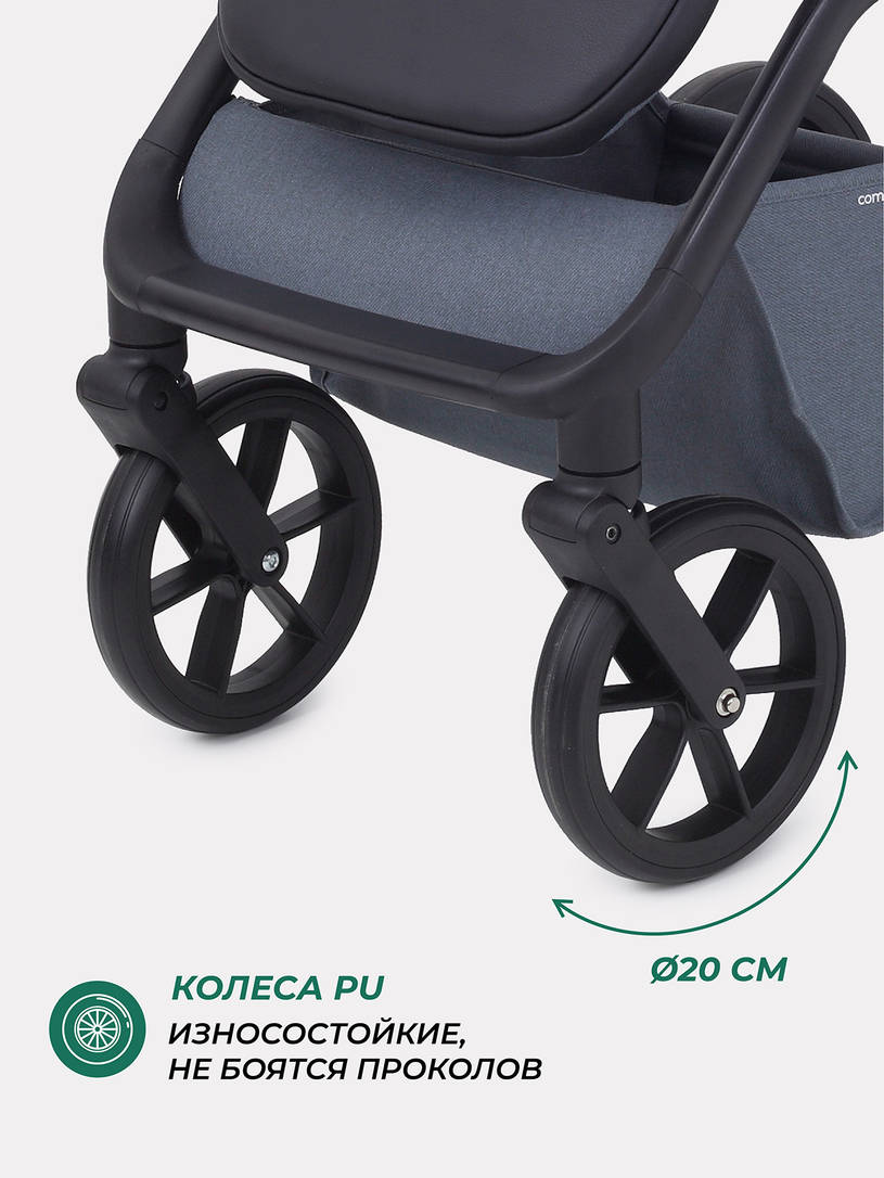 Коляска прогулочная Mowbaby Mio Grey