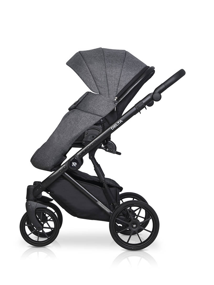 Коляска 2 в 1 RIKO BASIC DELTA 05 Carbon