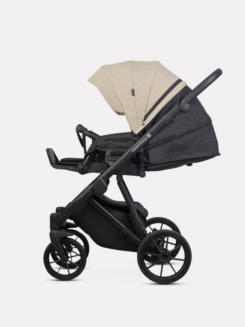 Коляска 3 в 1 Riko Basic Montana X 02 бежевый