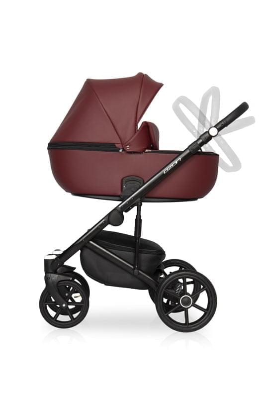 Коляска 3 в 1 Riko Basic Ozon 04 коричневый