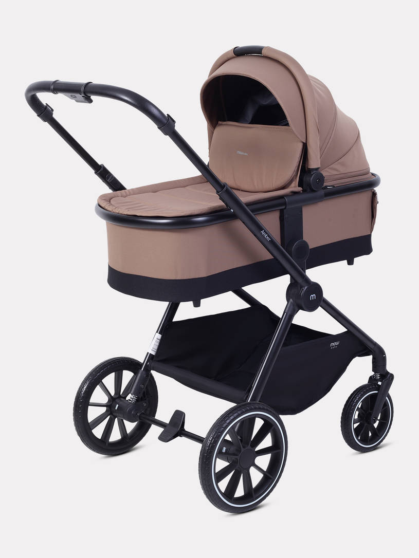Коляска 2 в 1 Mowbaby Amber Coffee
