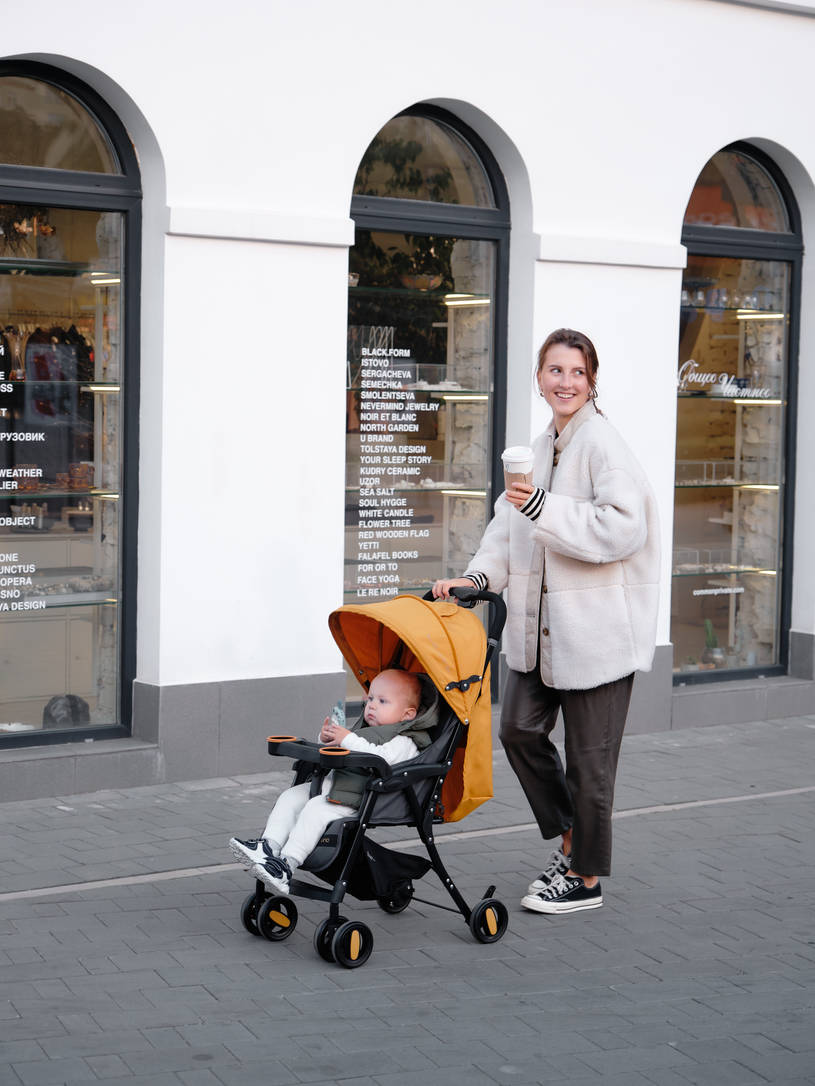 Коляска прогулочная Rant Basic Uno Desert Beige