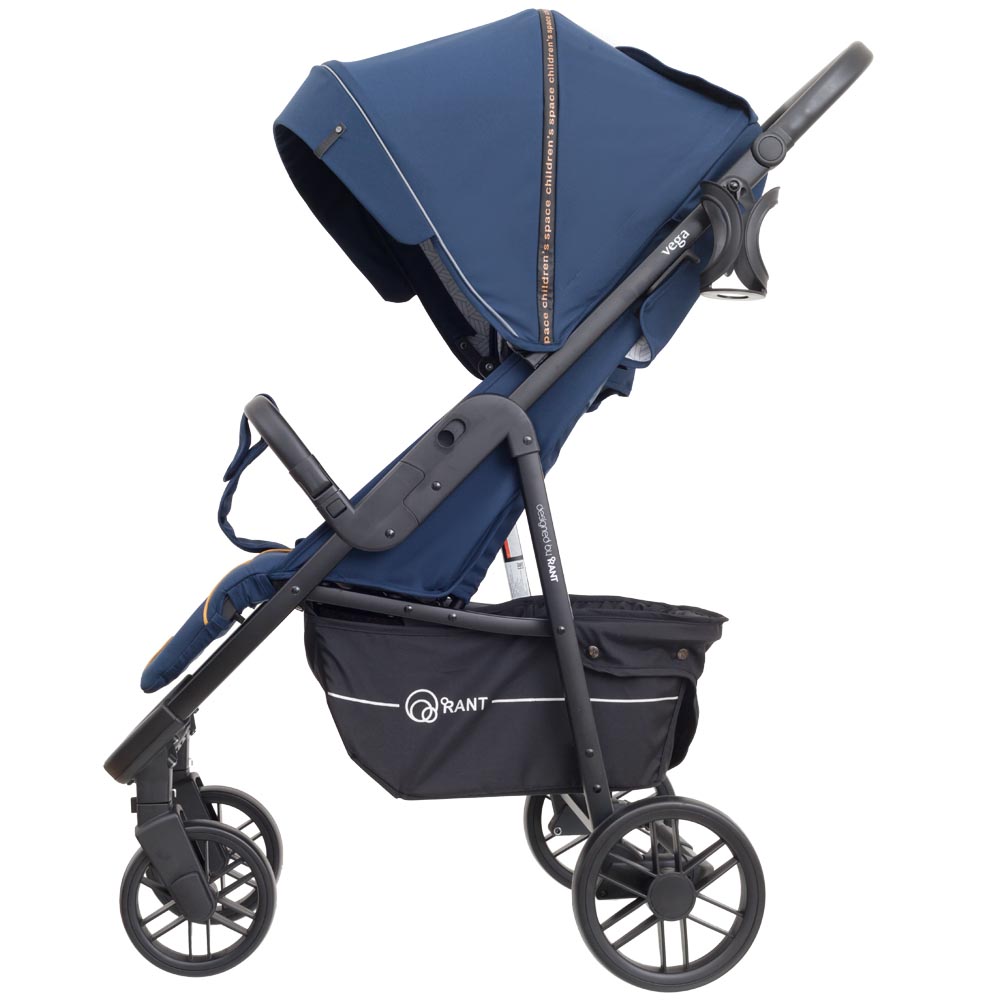 Коляска прогулочная Rant Vega Galaxy Blue. Цвет: Синий