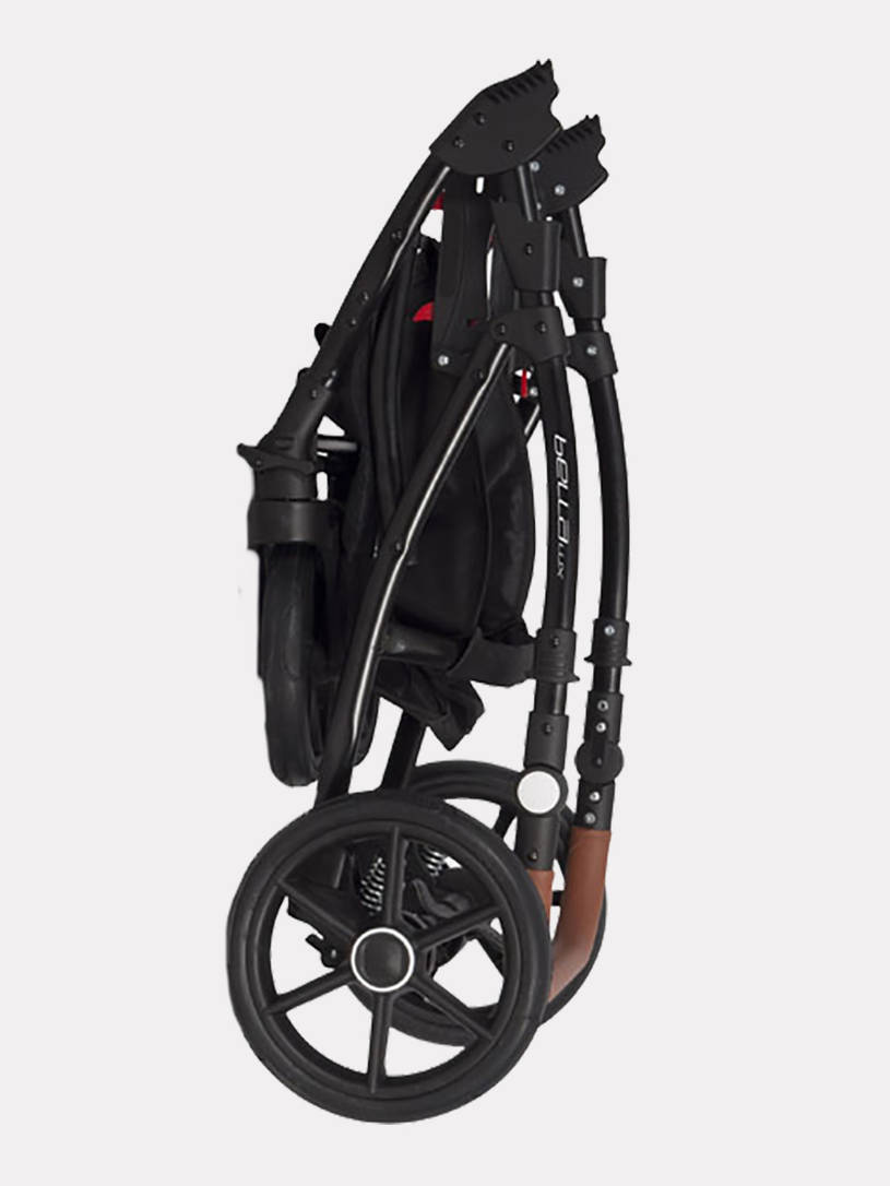 Коляска 2 в 1 Riko Basic Bella Lux 01 темно-серый