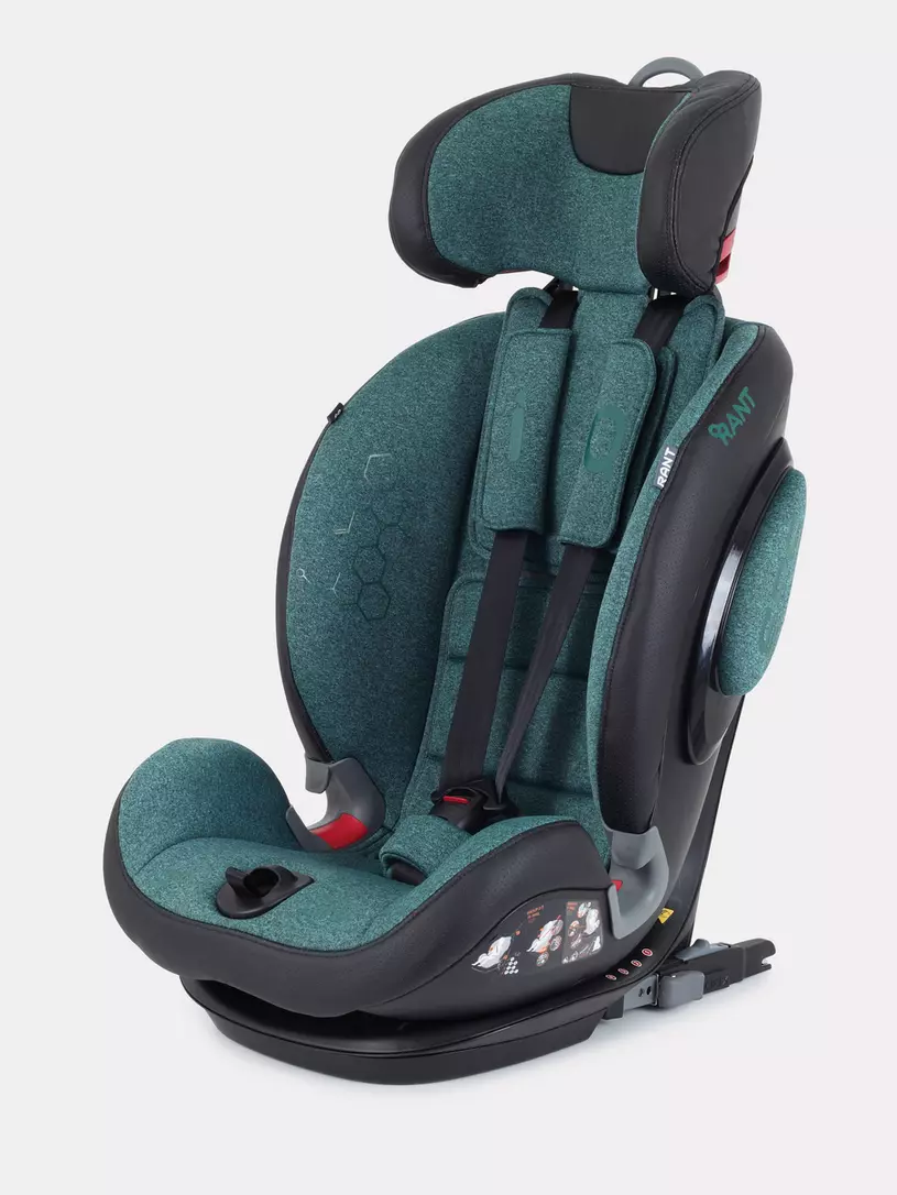 Автокресло Rant IQ isofix 1/2/3 (9-36 кг) Malachite