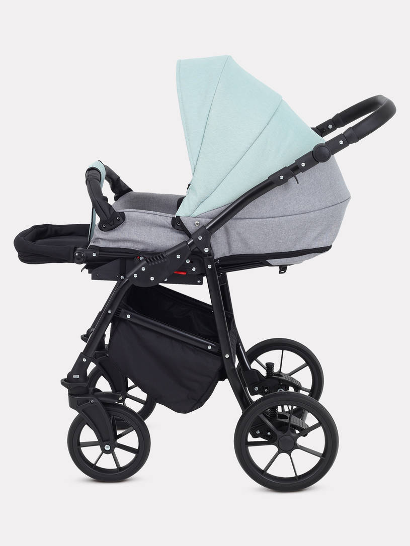 Коляска 2 в 1 Rant Dream 2024 10 серый-ментоловый
