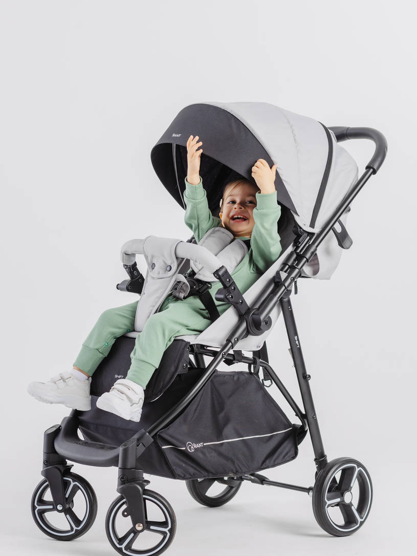 Коляска прогулочная Rant Shift Light grey