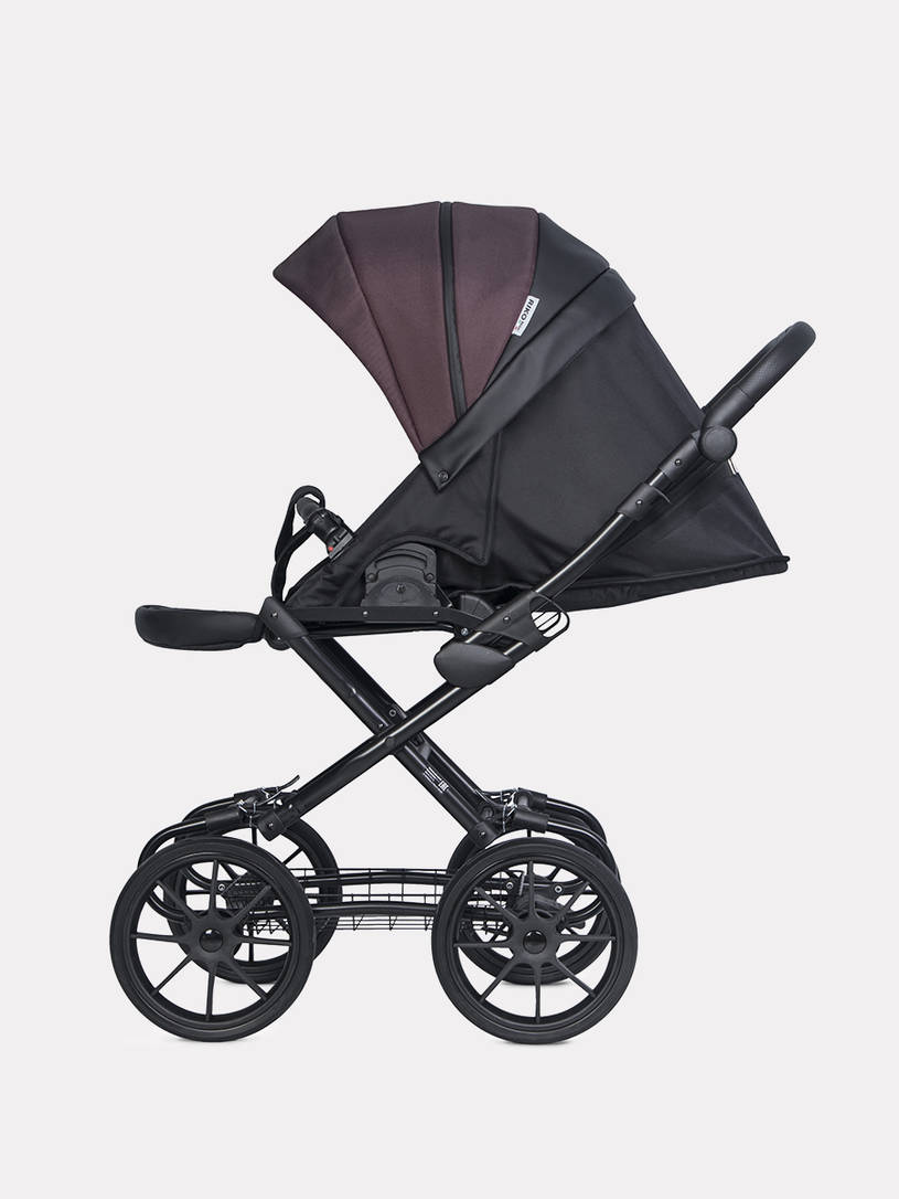 КОЛЯСКА 2 В 1 RIKO BASIC PACCO CLASSIC 01 PLUM