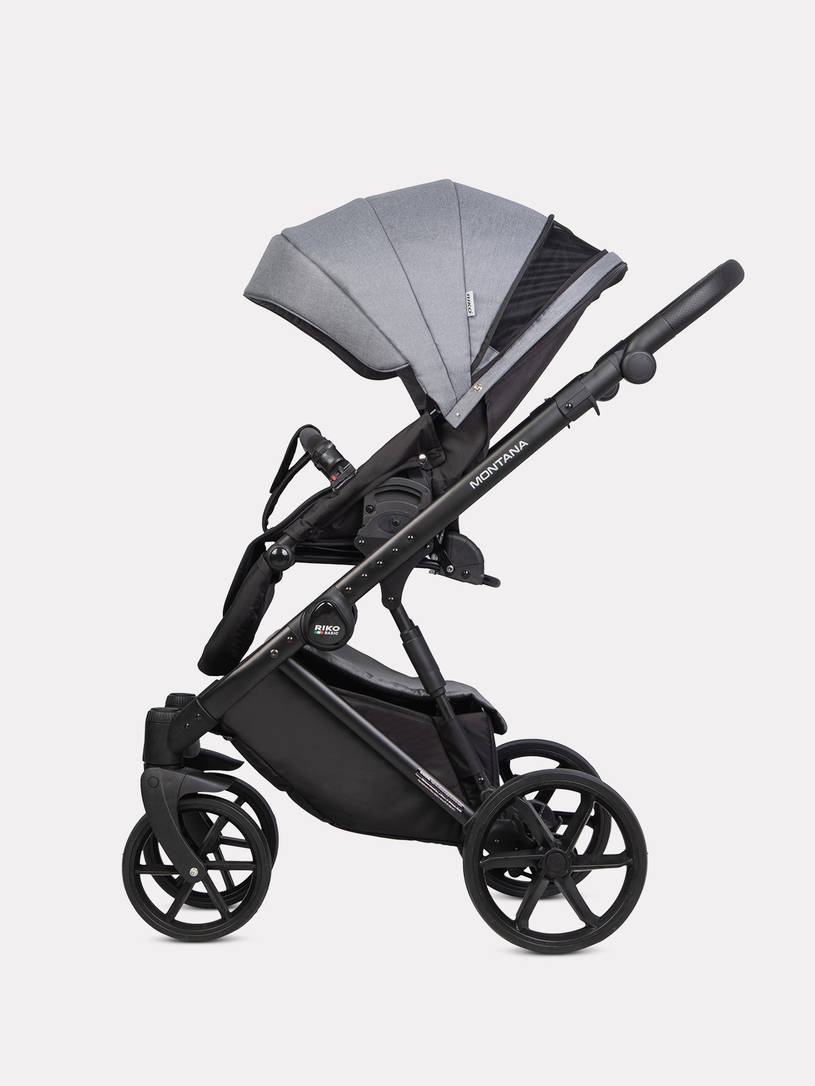 Коляска 2 в 1 Riko Basic Montana 2025 52 Grey