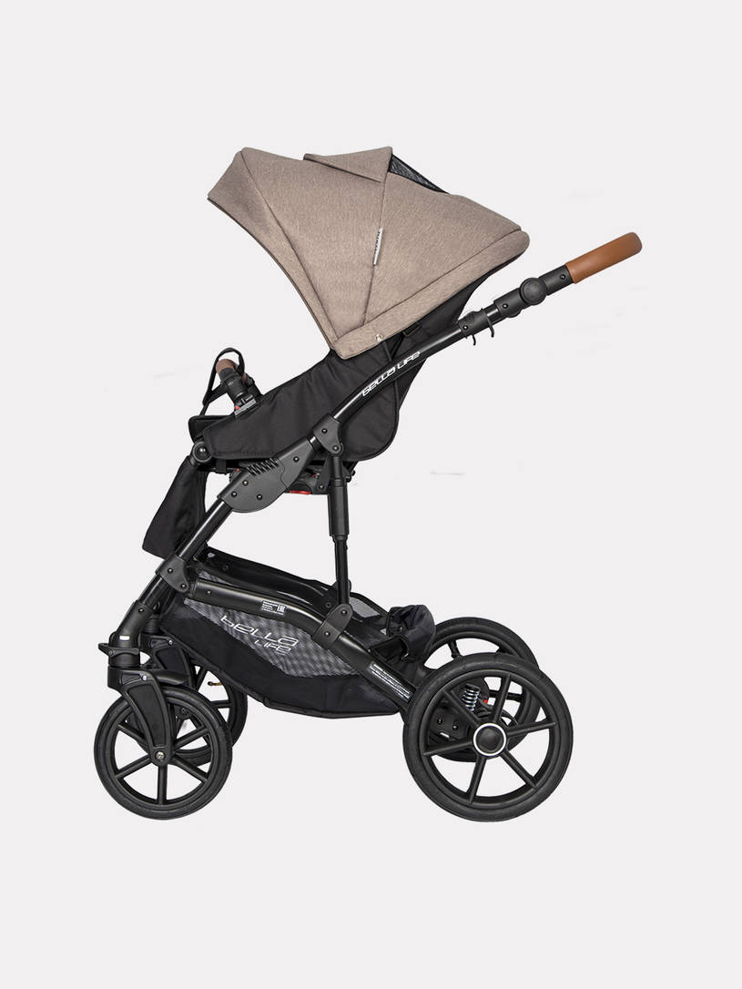Коляска 3 в 1 Riko Basic Bella Life 05 mokka