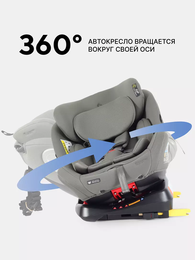 Автокресло Rant Basic Twist Next isofix группа 0+/1/2/3 (0-36 кг) Olive