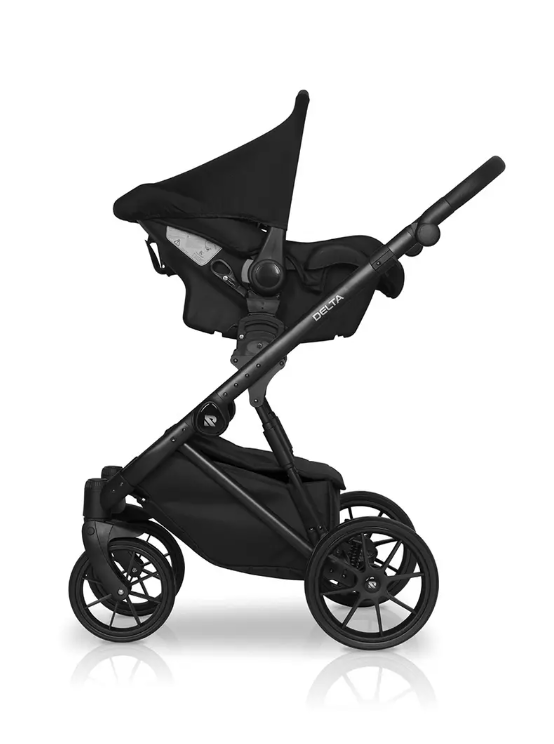 КОЛЯСКА 3 В 1 RIKO BASIC DELTA ECCO, 15 BLACK