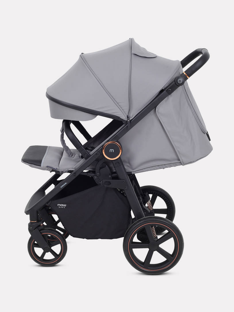 Коляска прогулочная Mowbaby Trail 2025 Grey