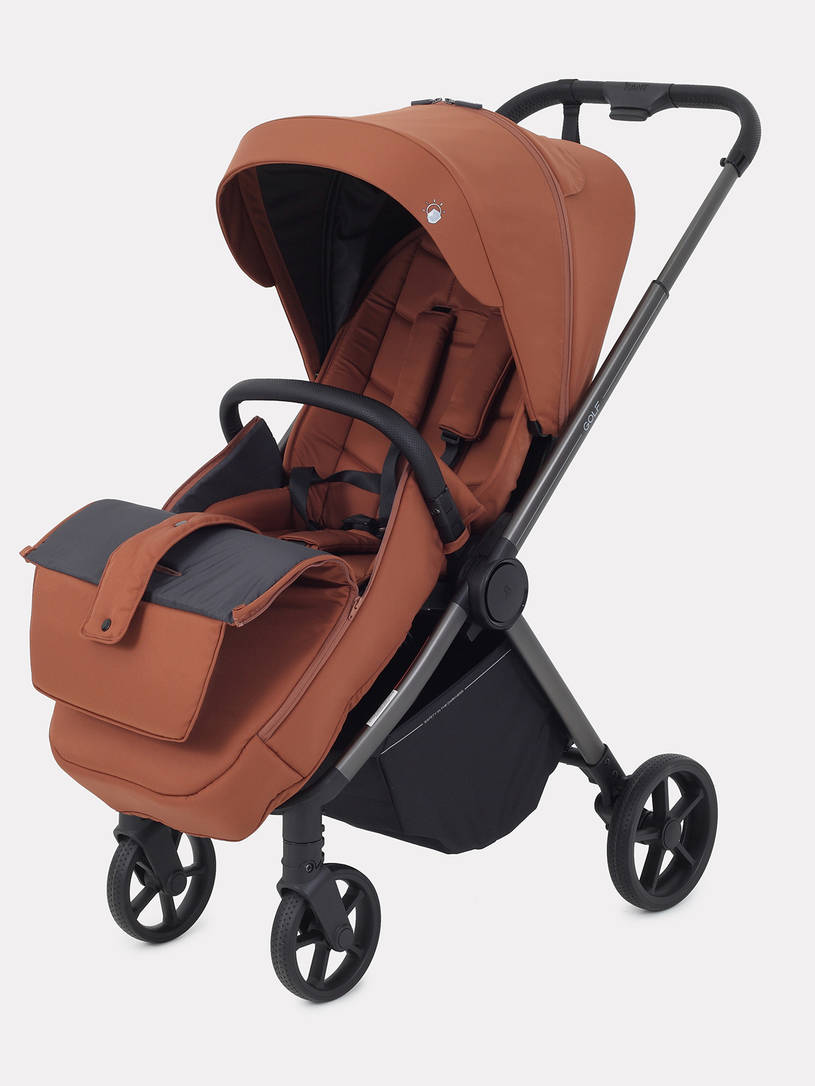 Коляска прогулочная Rant Golf Maroon brown