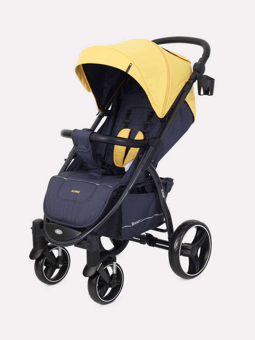 Коляска прогулочная Rant Basic Alpine Eva Yellow