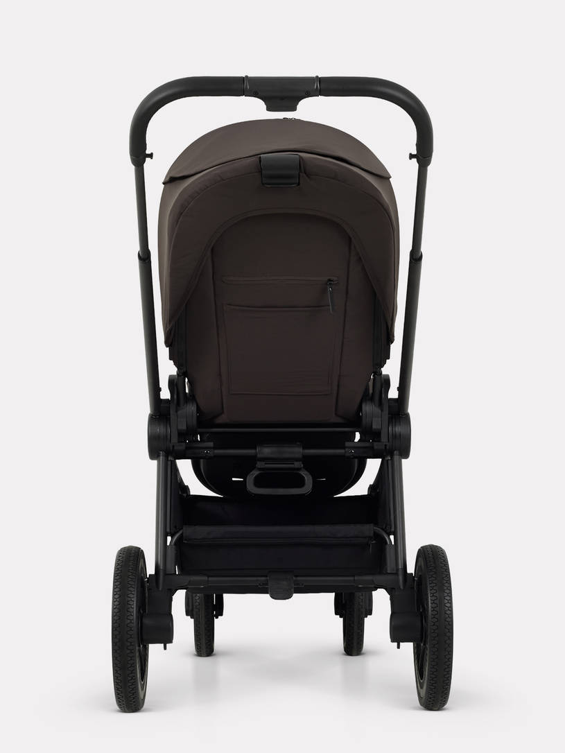 Коляска 2 в 1 Mowbaby Zoom PU Shine brown