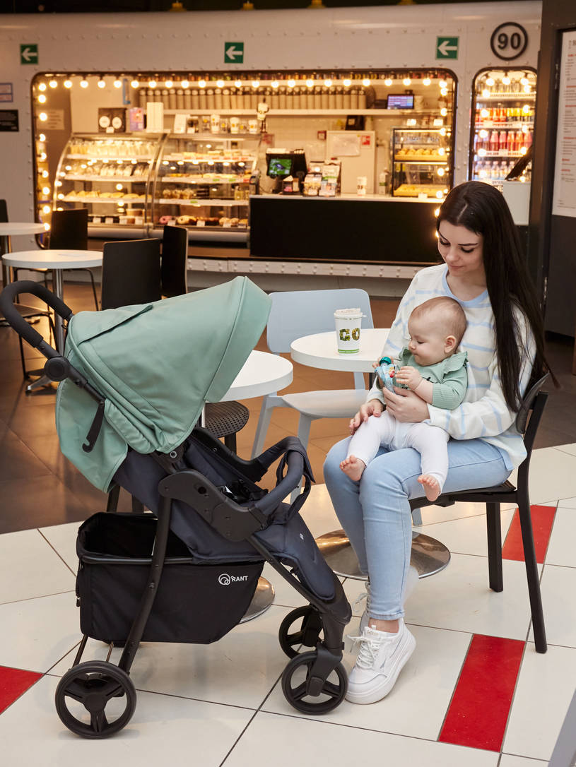 Коляска прогулочная Rant Basic Kira Green