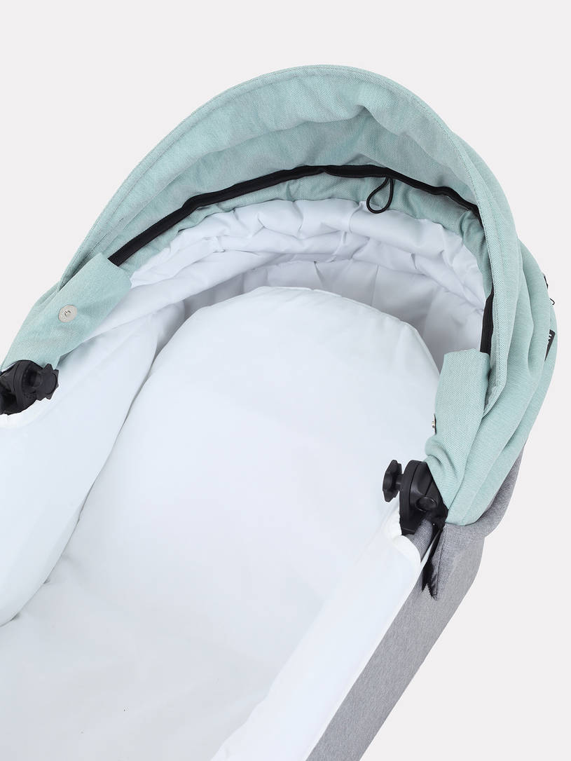 Коляска 2 в 1 Rant Dream 2024 10 серый-ментоловый