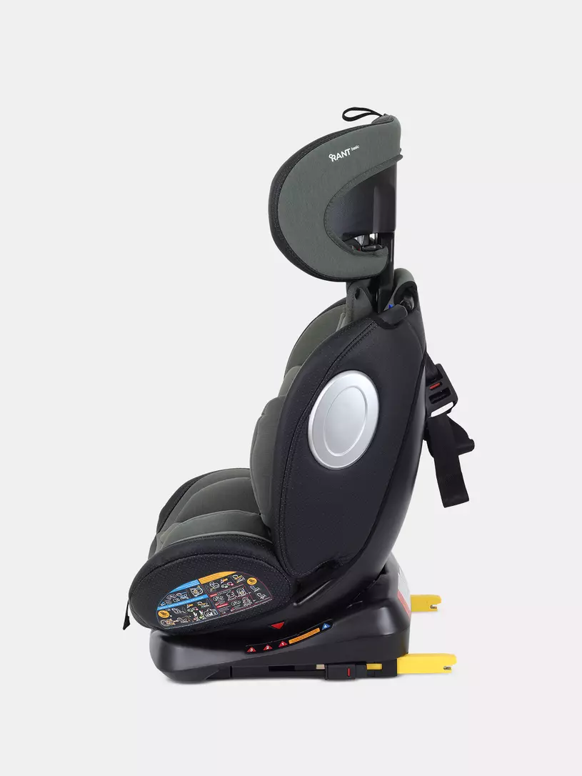 Автокресло Rant Basic Twist Pro Isofix 0/1/2/3 (0-36 кг) Green