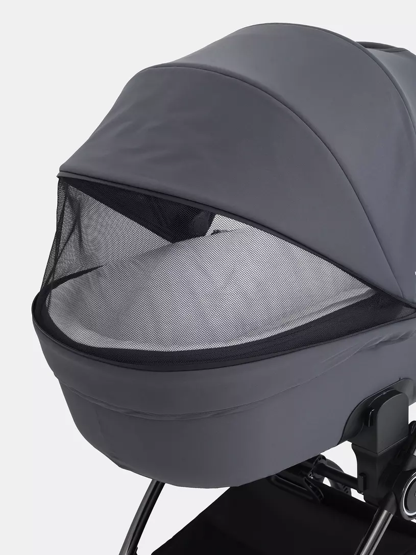 Коляска 2 в 1 Rant Teo Black Chrome Graphite